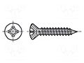 Screw; 2.9x16; Head: countersunk; Phillips; PH1; hardened steel BOSSARD B2.9X16/BN996