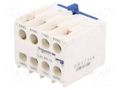 Auxiliary contacts; Leads: screw terminals; front; TeSys K SCHNEIDER ELECTRIC LA1KN13
