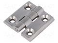 Hinge; Width: 40mm; stainless steel; H: 40mm; Holes no: 4 RST ROZTOCZE 3.ZN60.03SN