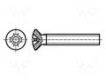 Screw; M6x60; 1; Head: countersunk; Phillips; PH3; steel; zinc BOSSARD B6X60/BN392