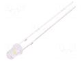 LED; yellow (fluorescent yellow-green); 3mm; 7000÷8400mcd; 30° OPTOSUPPLY OSG8DL3131A