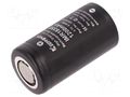 Re-battery: Li-Ion; 18350; 3.7V; 1200mAh; Ø18.3x35mm; 10A KEEPPOWER ACCU-IMR18350-10A
