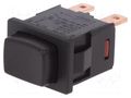 Switch: push-button; Pos: 2; SPST-NO; 4A/250VAC; 16A/250VAC; IP40 Marquardt 1683.1201