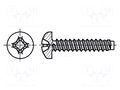 Screw; for metal; 2.2x4.5; Head: cheese head; Phillips; PH1; zinc BOSSARD B2.2X4.5/BN33