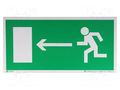 Safe condition sign; PS; W: 150mm; H: 300mm ANRO 3E150/300PS