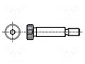 Shoulder screw; steel; M6; 1; Thread len: 11mm; hex key; HEX 4mm BOSSARD B8X6X12/BN1359