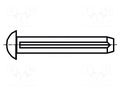 Rivet pin; steel; BN 893; Ø: 2mm; L: 4mm; DIN 1476; ISO 8746 BOSSARD B2X4/BN893