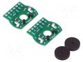 Sensor: Hall; encoders,magnet; 2.7÷18VDC; Kind of sensor: encoder POLOLU POLOLU-1523