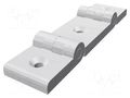 Hinge; Width: 139mm; technopolymer PA; black; H: 36mm; for profiles ELESA+GANTER CFI60-40/40SH-6