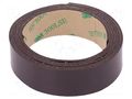 Tape: magnetic; W: 19mm; L: 1m; Thk: 1.55mm; caoutchouc; -40÷71°C 3M 3M-1317-19-1