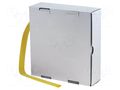 Heat shrink sleeve; glueless; 2: 1; 3.2mm; yellow; polyolefine CYG/KTG CB-HFT3.2/BOX-YE