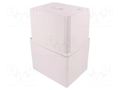 Enclosure: multipurpose; X: 135mm; Y: 170mm; Z: 241mm; INDUSTRIAL ELEKTRO-PLAST NASIELSK EPN-2710-00
