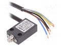 Limit switch; plunger; NO + NC; 10A; cables; 2m; IP67; metal PIZZATO ELETTRICA FA4501-2DN