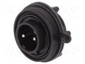 Connector: circular; socket; male; PIN: 2; Standard Buccaneer® BULGIN PX0735/P