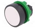 Switch: push-button; 22mm; Stabl.pos: 1; white; none; IP66; flat SCHNEIDER ELECTRIC ZB5AA1