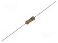 Resistor: carbon film; THT; 220kΩ; 1W; ±5%; Ø0.6x26mm; Ø3.2x9mm SR PASSIVES CF1WS-220K
