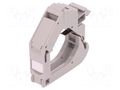 RJ45 plug boot; Keystone; grey; for DIN rail mounting; Rail: TS35 HARTING 09458510000