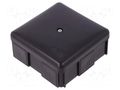 Enclosure: junction box; X: 86mm; Y: 86mm; Z: 39mm; wall mount; IP55 ELEKTRO-PLAST NASIELSK EPN-0226-02