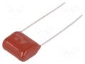 Capacitor: polyester; 220nF; 250VDC; 10mm; ±10%; 12x7x11mm; MKT SR PASSIVES MPEM-220N/250