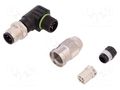 Connector: M12; plug; PIN: 4; male; A code-DeviceNet / CANopen HARTING 21011405081