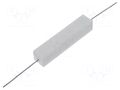 Resistor: wire-wound; cement; THT; 43Ω; 10W; ±5%; Ø0.8x35mm SR PASSIVES CRL10W-43R