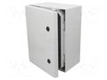 Enclosure: wall mounting; X: 300mm; Y: 400mm; Z: 210mm; ARCA; grey FIBOX ARCA403021N