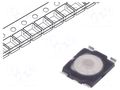Microswitch TACT; SPST-NO; Pos: 2; 0.05A/32VDC; SMT; none; 3.4N C&K KMT031NGJLHS