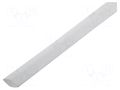 Heat shrink sleeve; glueless; 2: 1; 12.7mm; L: 1m; white; -55÷125°C CYG/KTG CB-HFT12.7/1M-WH