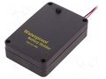 Holder; AA,R6; Batt.no: 3; cables; 150mm; black; IP65; with switch COMF PBH-331-IP65-AS