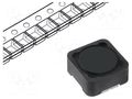 Inductor: wire; SMD; 680uH; 480mA; 1.2Ω; ±20%; 12x12x6mm; -40÷85°C FERROCORE DE1205-680