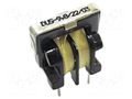 Inductor: wire with current compensation; THT; 0.3A; 1Ω; vertical FERYSTER DUS-9.8/22/0.3