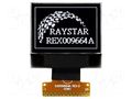 Display: OLED; graphical; 0.95"; 96x64; Dim: 24.9x22.95x1.65mm RAYSTAR OPTRONICS REX009664AWPP3N0