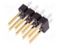 Connector: pin strips; pin header; male; PIN: 8; BERGSTIK II; THT AMPHENOL COMMUNICATIONS SOLUTIONS 67996-208HLF