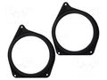 Spacer ring; MDF; 165mm; Seat; impregnated; 2pcs. BASSER D.MDF.SEAT01