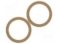 Spacer ring; MDF; 130mm; 2pcs. BASSER MDF.UNI16