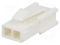 Connector: wire-wire/PCB; plug; male; Minitek® Pwr 4.2; 4.2mm AMPHENOL COMMUNICATIONS SOLUTIONS 10127816-02LF