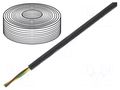 Wire; ÖLFLEX® HEAT 260 MC; 3G0.75mm2; stranded; Cu; PTFE; black LAPP HEAT260MC-3G0.75