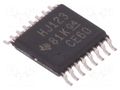 IC: digital; multivibrator,resettable; Ch: 2; CMOS; 2÷6VDC; SMD TEXAS INSTRUMENTS CD74HC123PW
