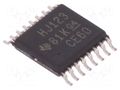 IC: digital; multivibrator,resettable; Ch: 2; CMOS; 2÷6VDC; SMD TEXAS INSTRUMENTS CD74HC123PW