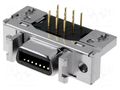 Connector: MDR; PIN: 14; shielded; Locking: latch; socket; female 3M 10214-5212PL