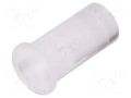 Fiber for LED; Ø5mm; L: 8.5mm; round; Front: flat; straight; UL94V-2 FIX&FASTEN FIX-LEM-97S