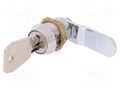 Lock; different cylinder; zinc and aluminium alloy; 22mm RST ROZTOCZE Z-2106-RK-22
