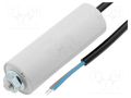 Capacitor: polypropylene; motors, run; 25uF; 450V; Ø45x78mm; ±10% MIFLEX I15KV625K-D