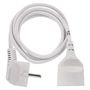 Extension Cord 1.5 m / 1 socket / white / PVC / 1 mm2, EMOS P0111 8595025309662