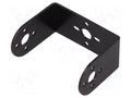 Bracket; black; aluminium; mechanical parts; standard type servo DFROBOT DF-FIT0039