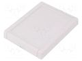 Enclosure: for alarms; X: 100mm; Y: 131mm; Z: 17.6mm; ABS; light grey TEKO MTK-F.7