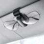 Baseus Car Holder Glasses Clip Silver (ACYJN-B0S), Baseus 6953156220126 6953156220126