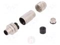 Connector: M12; plug; PIN: 2; male; straight; IP67; screw terminal MURRELEKTRONIK 7000-14005-0000000