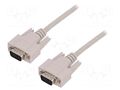 Cable; D-Sub 15pin HD plug,both sides; 1.8m; Shielding: shielded BQ CABLE C-15WWHD/1.8