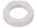 Nut; PG9; polyamide; UL94V-2; 22mm; light grey; -20÷100°C; SKINTOP® LAPP LP-53019011